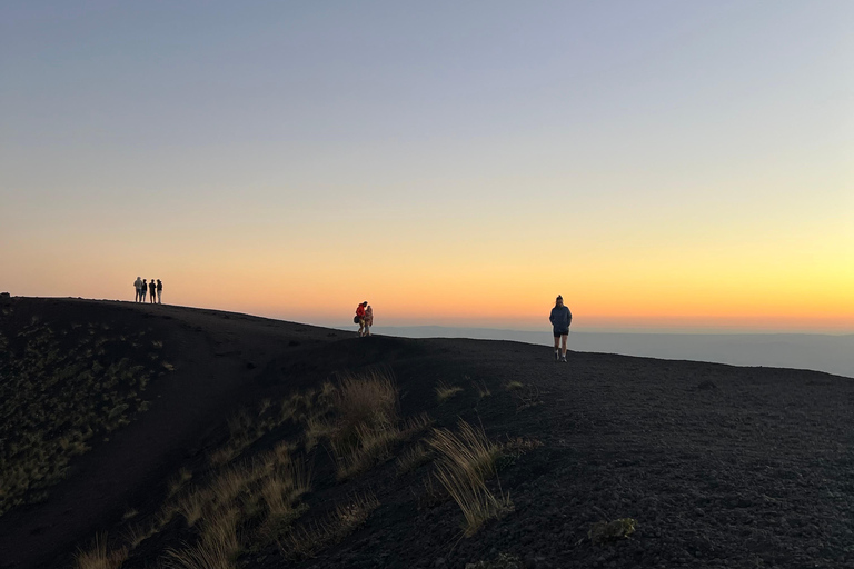 COUCHER DE SOLEIL À ETNA : VISITE GUIDÉE D'ETNA AVEC PRISE EN CHARGE DEPUIS CATANE