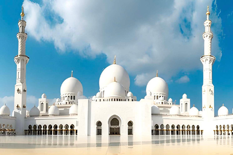 Depuis Dubaï : Visite du temple hindou BAPS et de la mosquée Sheikh Zayed