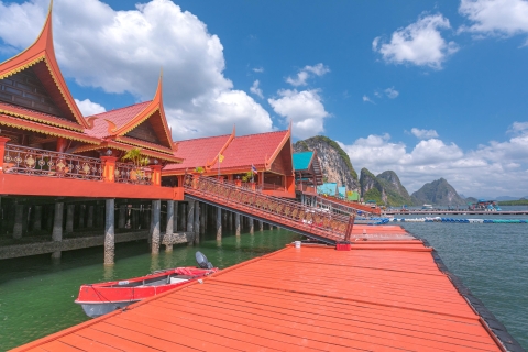 Khaolak : lever de soleil sur la baie de Phang Nga et visite de l'île de JamebondLever de soleil sur la baie de Phang Nga et visite de l'île de James Bond