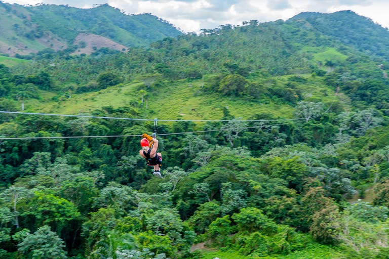 Punta Cana: Zipline Adventure with Pickup