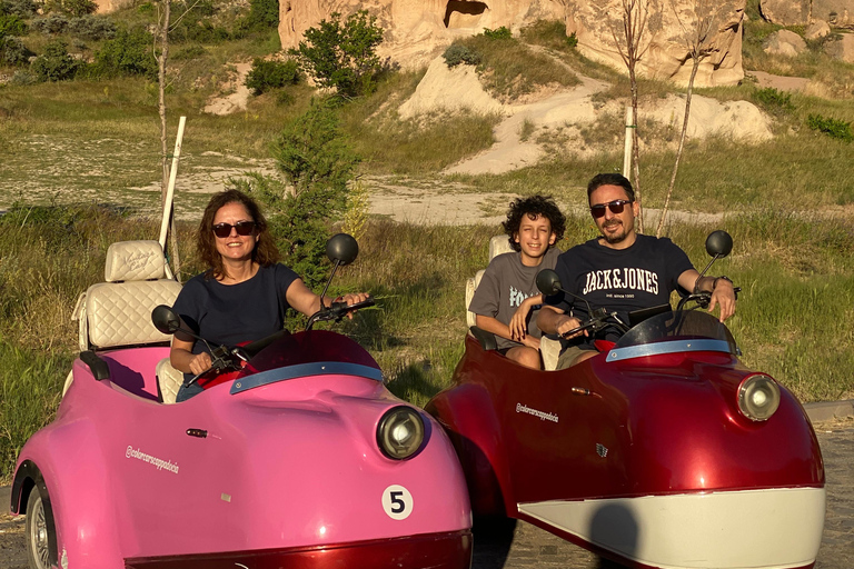 Cappadocia: Vintage Electric Trike Tour – Self-Drive Cappadocia: Vintage Electric Trike – Sunset 2-Hours Ride