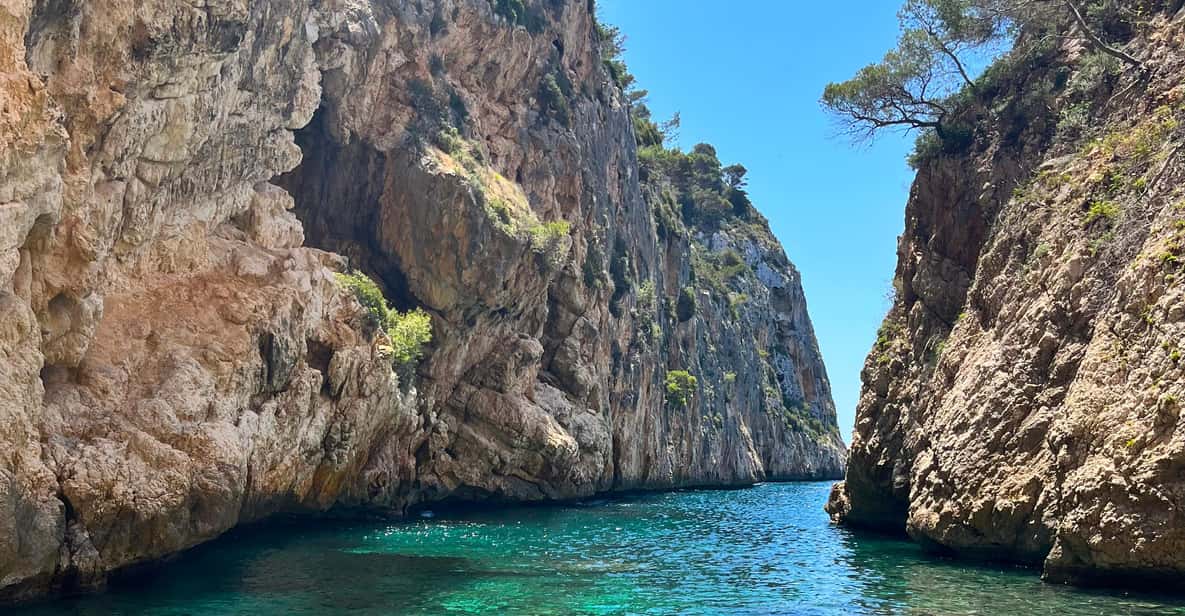 Afbeelding 9 van Cala Granadella: Cala en Caló Zeegrot Snorkel & Kajak Tour