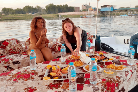 Aswan: Romantic Felucca Lunch & Island Views with transfers.