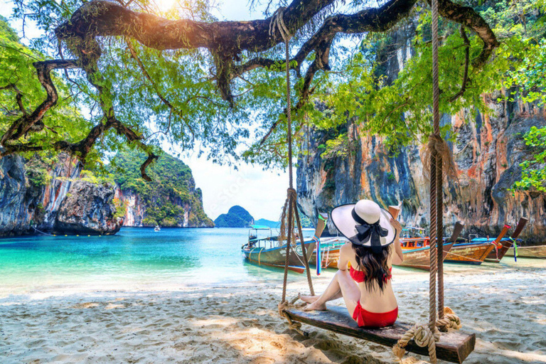 Phuket: 4-Inseln-Krabi-Abenteuer &amp; Schnorchel-TagestourPhuket: 4-Inseln-Abenteuer &amp; Schnorcheltour in Krabi