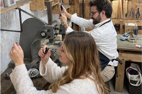 Vintage Coin Ring Making Workshop in Central Kyoto