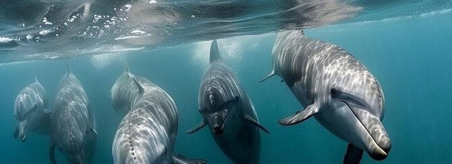 Galveston : tour en bateau pour observer les dauphins dans la baie de Galveston