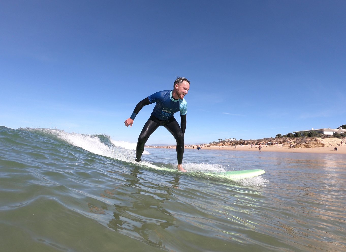 Albufeira: Surflektion for begyndere