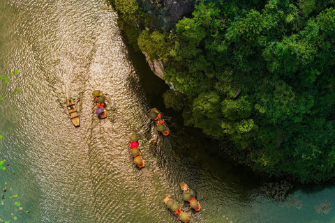 Hanoi: Trang An UNESCO, Mua Cave, Hoa Lu or Dich Long Pagoda GROUP: Hoa Lu, Trang An UNESCO BOAT, Mua Cave, Buffet, Cycle