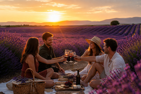 Aix-en-Provence: Private Lavender Sunset Tour
