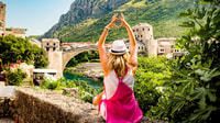 Geführte Tagestour von Dubrovnik, Mostar & Kravice Wasserfälle - Hizvo