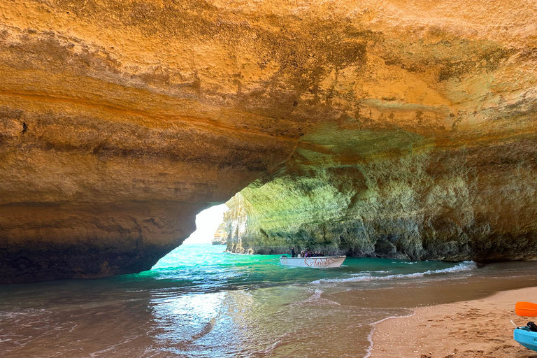 Visite privée de Lisbonne à l'Algarve, grotte de Benagil, Faro, Portimão