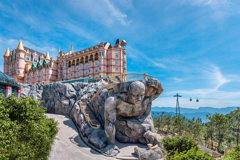 Da Nang: Transfer zur Bana Hills Golden Bridge Optionaler FührerMit Reiseleiter - Transfer zur Bana Hills Golden Bridge