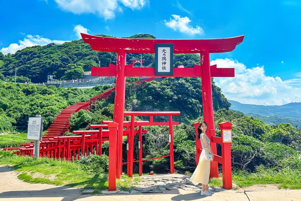 福岡：元ノすみ神社、莫子、百万夜景 1日ツアー