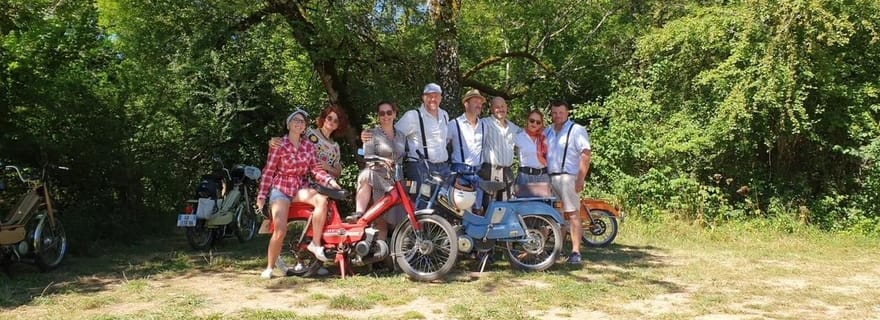 Périgord Noir : Balade insolite à Mobylette vintage