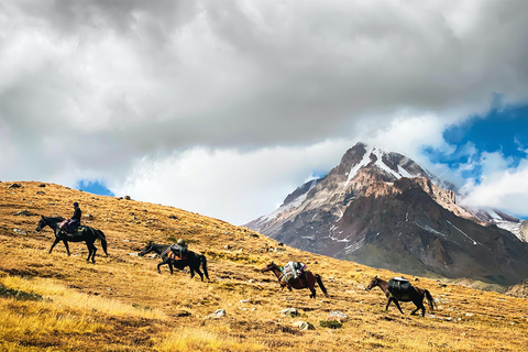Tbilisi to Gudauri Tour with Rafting Horseback & Paragliding