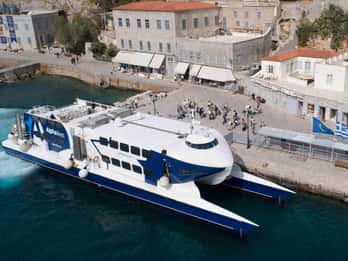 Ferry Journey between Athens and Hydra