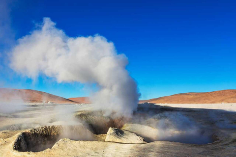 San Pedro de Atacama: Piana di sale di Uyuni 4 giorni