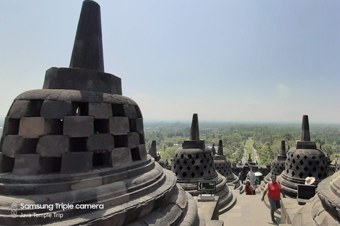 Yogyakarta: Dagstur till templen Borobudur och Prambanan