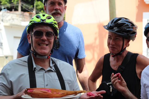 Gastronomisk rundtur med elcykel genom Oaxaca.