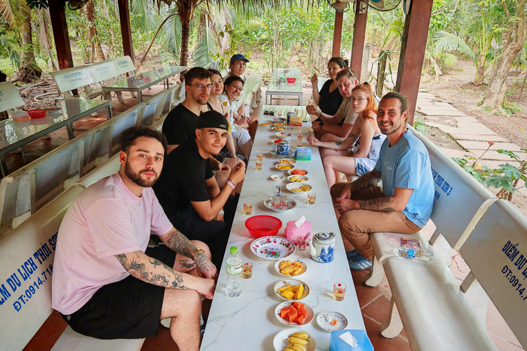 Cu Chi Tunnels & Mekong Deltas 1-Day Small Group (Max 11) Cu Chi Tunnels: Half Day Tour by Premium Van max 11