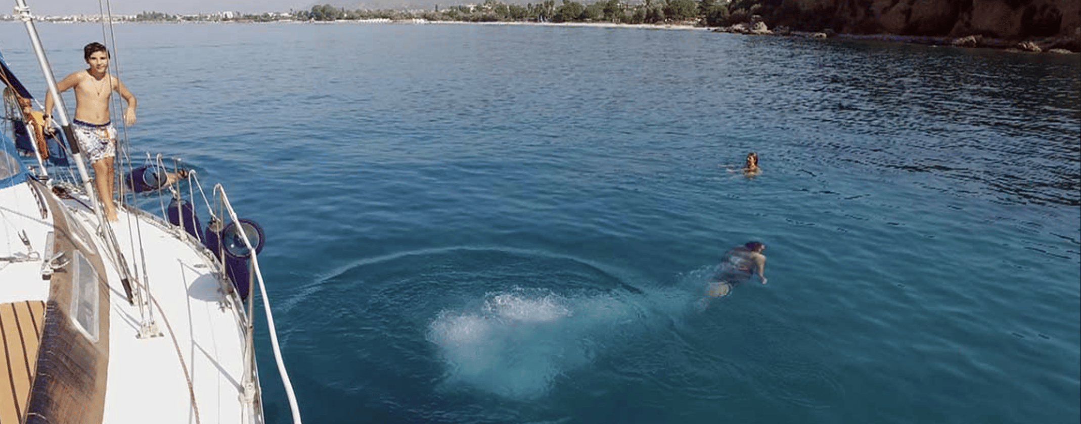 Kalamata: Kreuzfahrt nach Kardamylli, Schwimmen in Glyfa