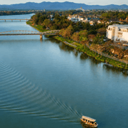 Hue: E-Boat & E-Bike Gia Hoi Old Quarter Discovery Tour