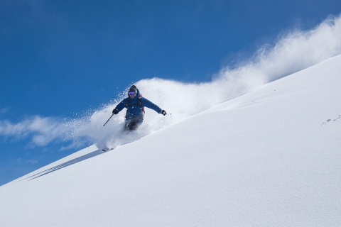 Valle Nevado SkitagPlaza de Armas Treffpunkt 7:00 Uhr