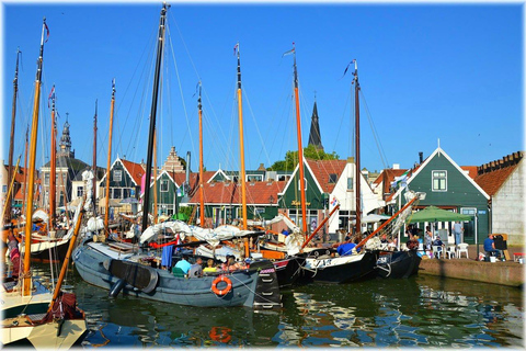 Amsterdam: Tour privato Mulini a vento, Volendam, Castello di Tesla