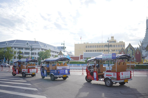 Tuk Tuk elettrico privato autoguidato per visitare i templi più importanti