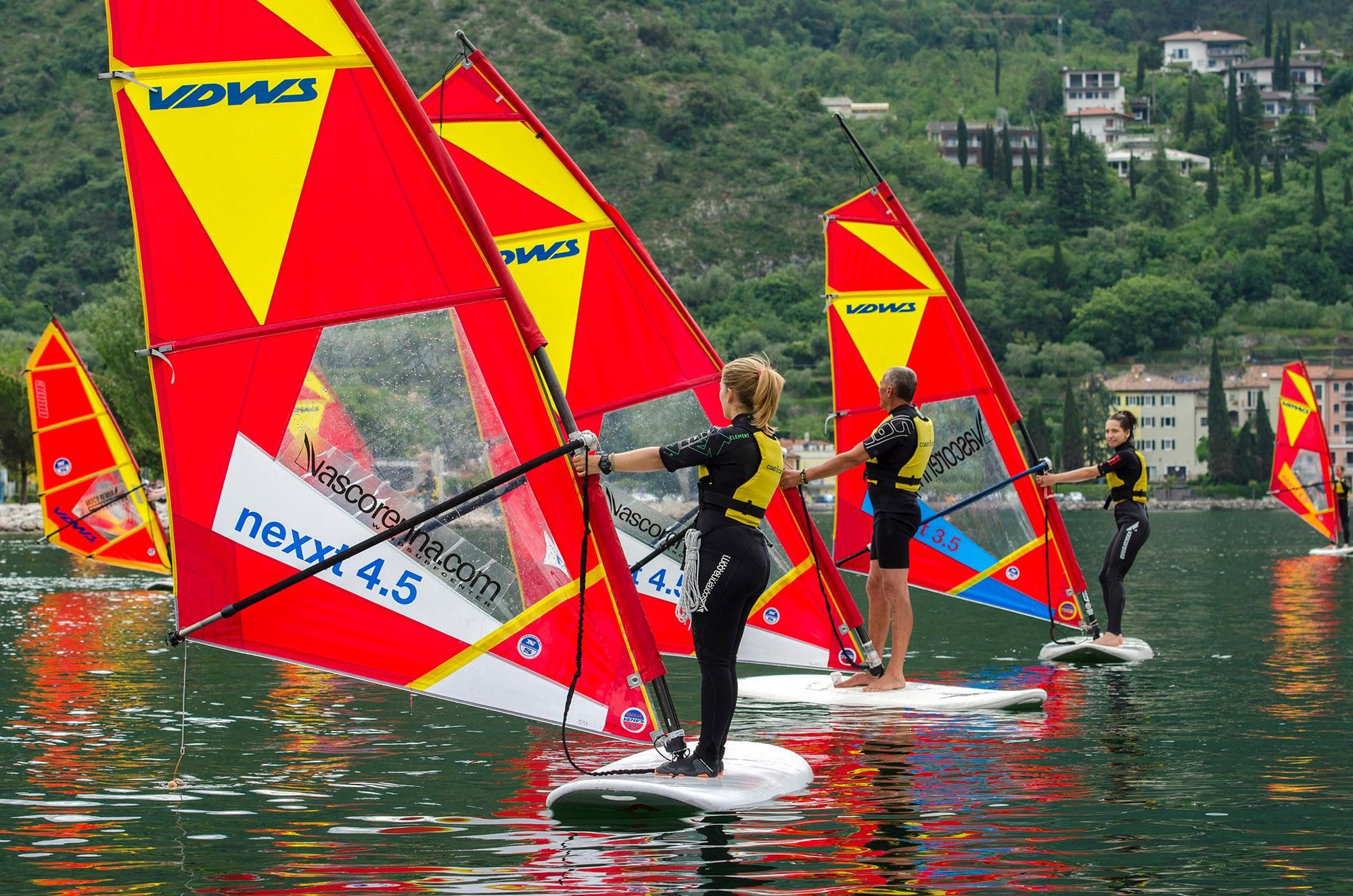 Torbole: Windsurfkurs