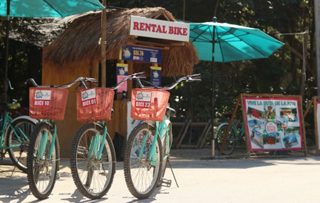 Tulum: Tulum National Park Guided Bike Tour