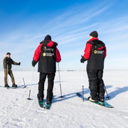 Oulu: Schneeschuh-Erlebnis auf dem arktischen Meer