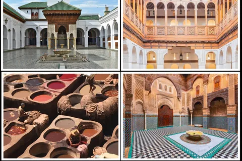 Fes: Palazzo Reale, Madrasa, Conceria e mercato vecchio Tour della Medina