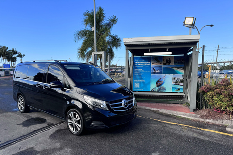 TANGALOOMA: HOLT ST WHARF PARA GOLD COAST SHUTTLEEntrega na Costa de Ouro do The Star