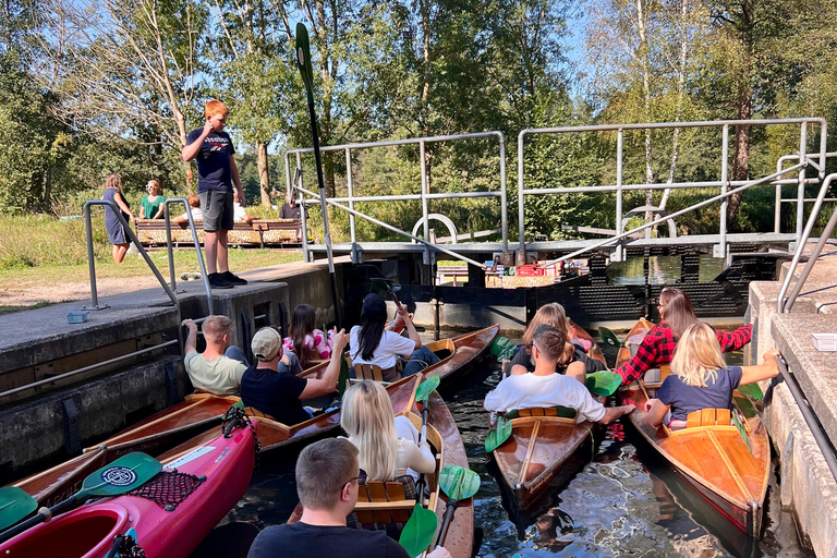 Berlin: Spreewald Kayak Day Trip with Train Ride