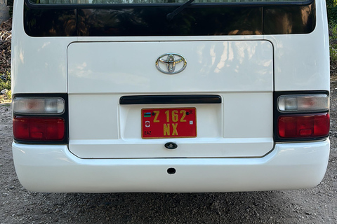 Bus Transfer service from airport to anywhere in Zanzibar