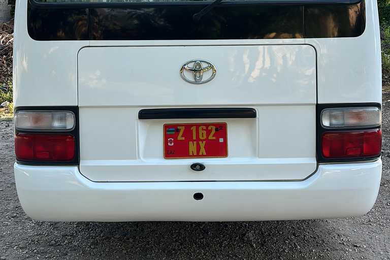 Bus Transfer service from airport to anywhere in Zanzibar
