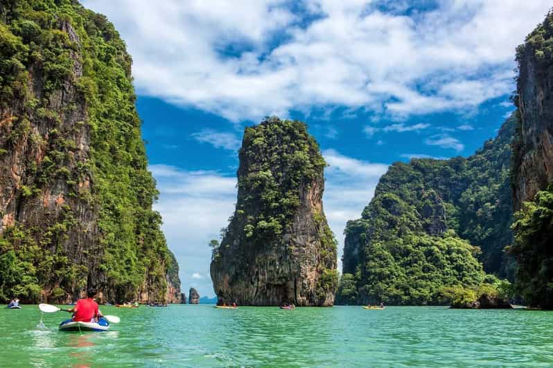 Phuket James Bond Island Mit Dem Gro En Boot Und Kanufahren In Der