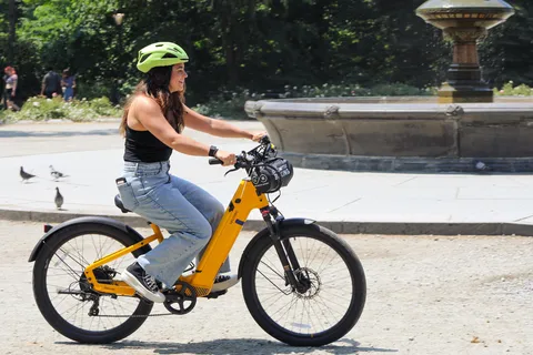 NYC: Udlejning af elcykler til Central Park og centrum