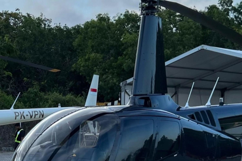 Bali: Helicopter Tour with optional Pickup and Drop-off Canggu Skyline