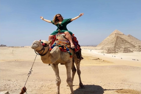 All-inclusive reispiramides, sfinx, kameelrijden en museumPrivérondleiding zonder toegangsprijzen