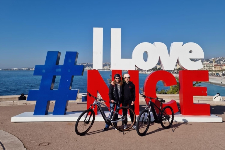 Nizza: #ILoveNICE Elektrofahrrad-Tour mit lokalem Guide