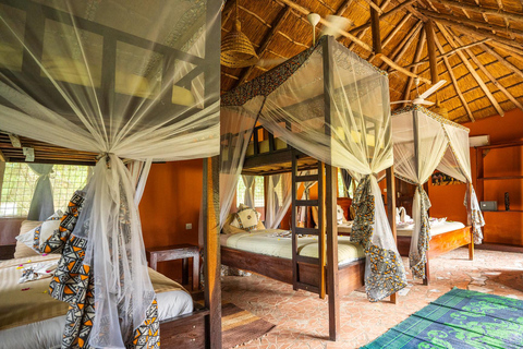 From Zanzibar: Overnight Selous G.R. Safari with Flights shared safari