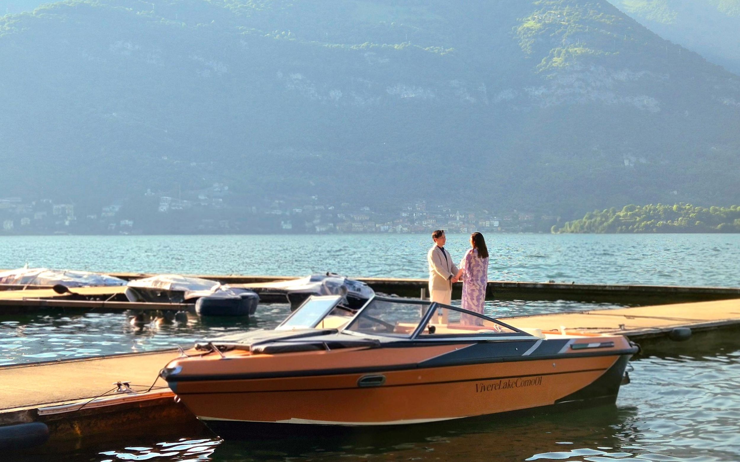 Exklusive Vintage-Bootsfahrt auf dem Comer See – Bellagio