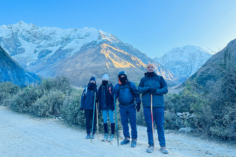 Trekking Salkantay clássico de 5 dias até Machupicchu com cúpulas de luxo