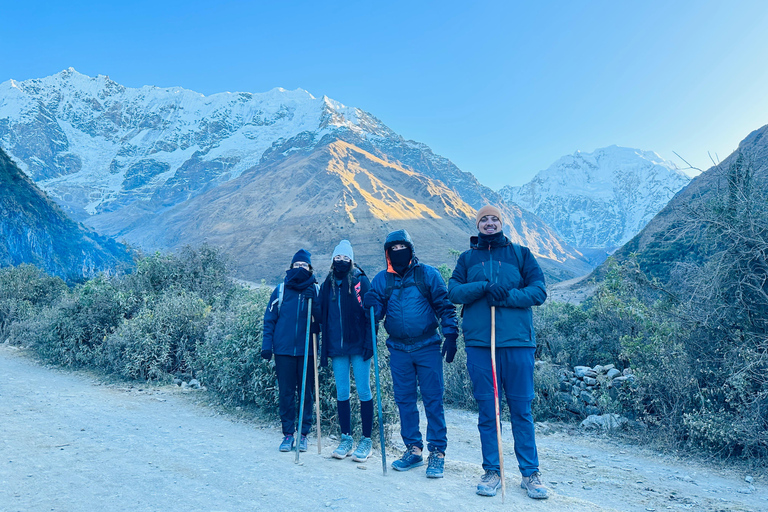 Trekking Salkantay clássico de 5 dias até Machupicchu com cúpulas de luxo