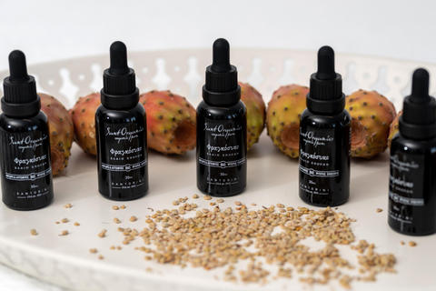 圣托里尼：有机农场私人农业教育之旅圣托里尼岛：私人农业教育参观有机农场