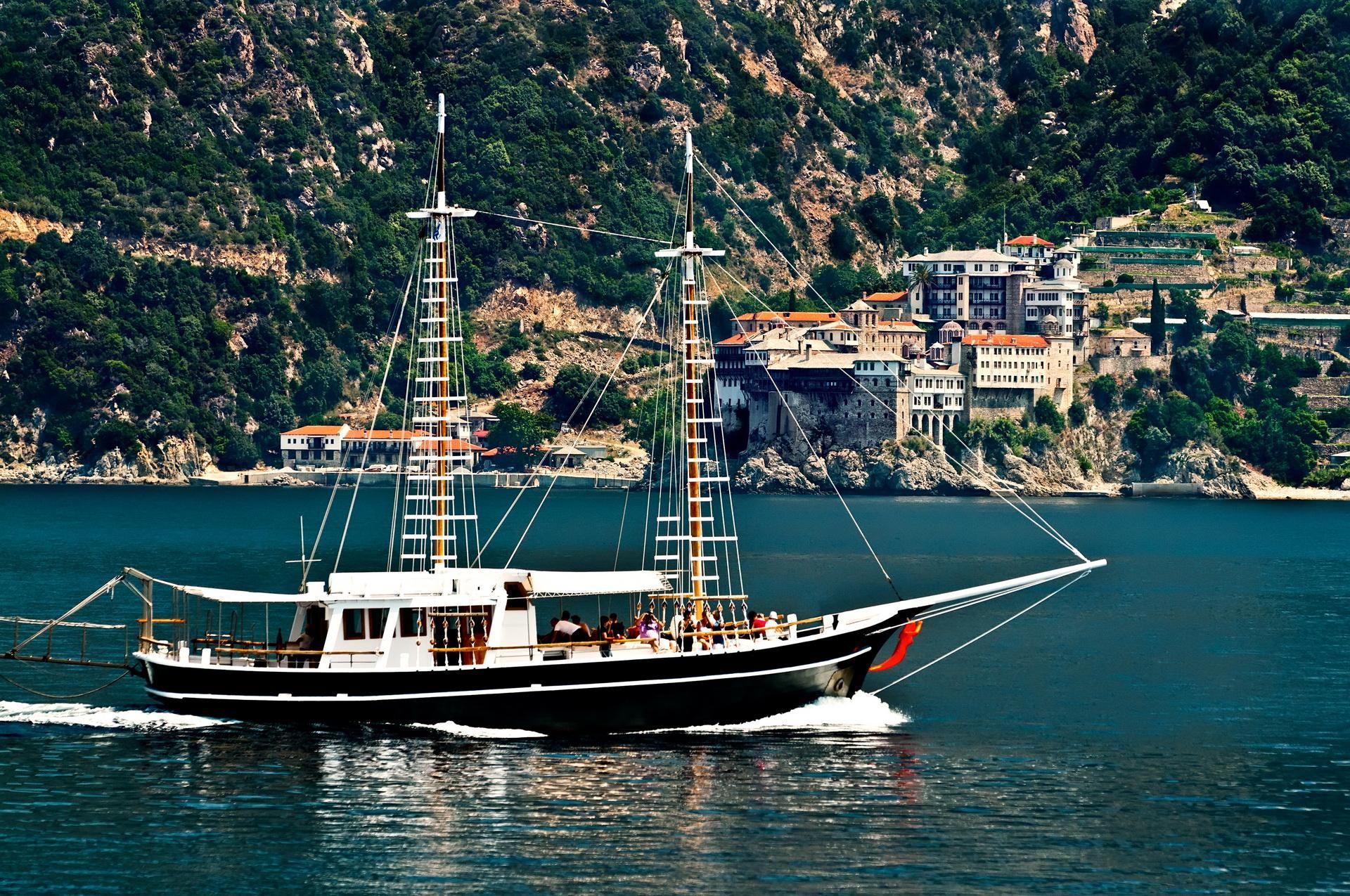 Ganztägige Berg Athos & Ammouliani Kreuzfahrt ab Thessaloniki!