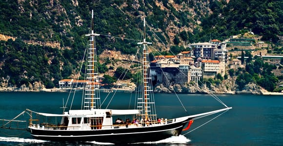 Ganztägige Berg Athos & Ammouliani Kreuzfahrt ab Thessaloniki!