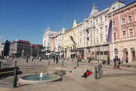 Zagreb : Visite à pied en groupe de Zagreb (funiculaire inclus)